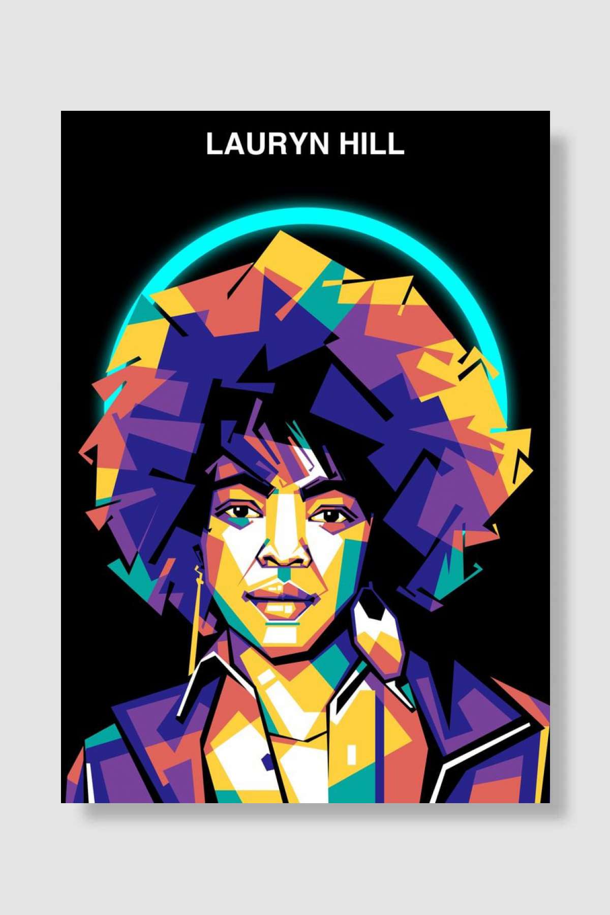 Lauryn Hill Müzik Poster Çerçevesiz Yüksek Kalite Müzik Afiş Duvar Poster - En İyi Fiyatlarla