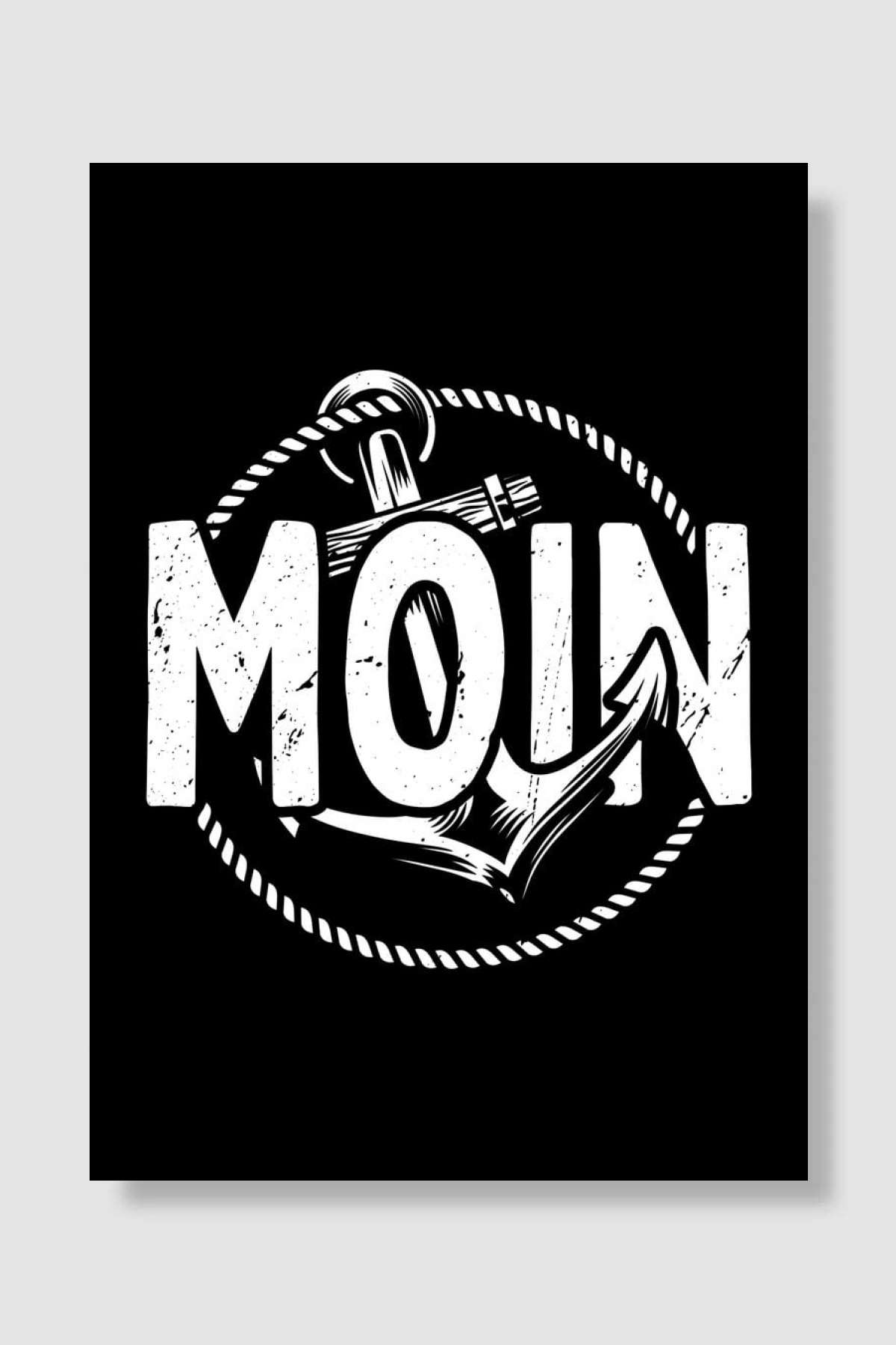 Moin Hamburg Müzik Poster Çerçevesiz Yüksek Kalite Müzik Afiş Duvar Poster