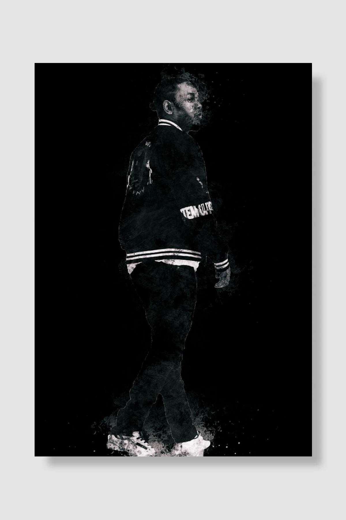 Kendrick Lamar Müzik Poster Çerçevesiz Yüksek Kalite Müzik Afiş Duvar Poster