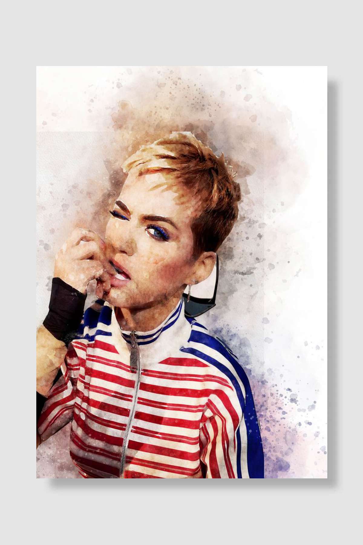 Katy Perry Müzik Poster Çerçevesiz Yüksek Kalite Müzik Afiş Duvar Poster - En İyi Fiyatlarla