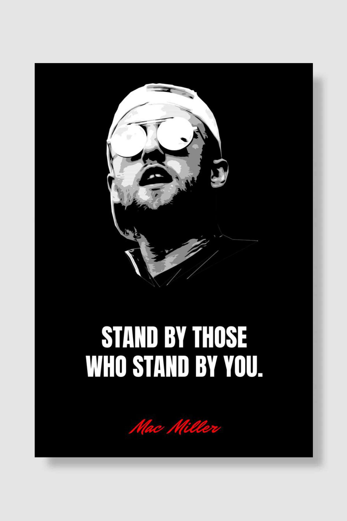 Mac Miller Quotes Müzik Poster Çerçevesiz Yüksek Kalite Müzik Afiş Duvar Poster