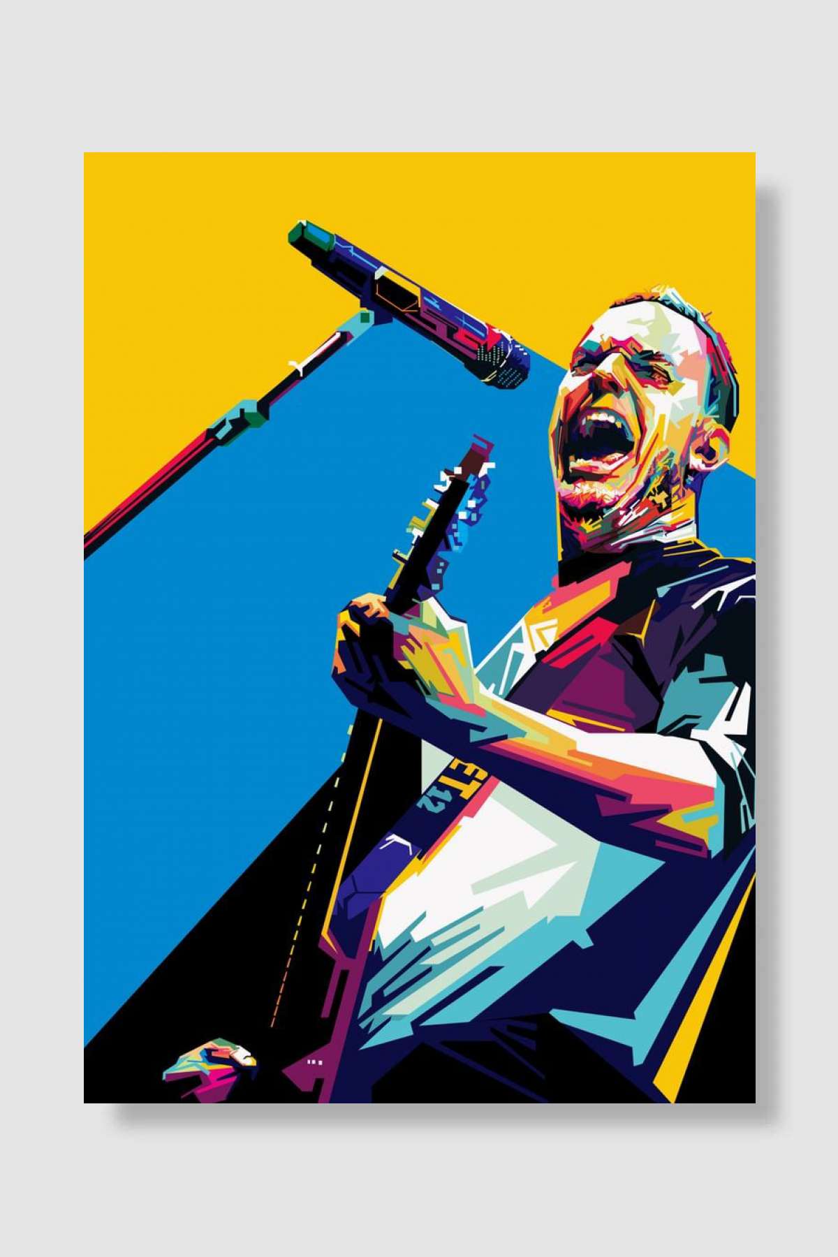 Mark Tremonti Müzik Poster Çerçevesiz Yüksek Kalite Müzik Afiş Duvar Poster