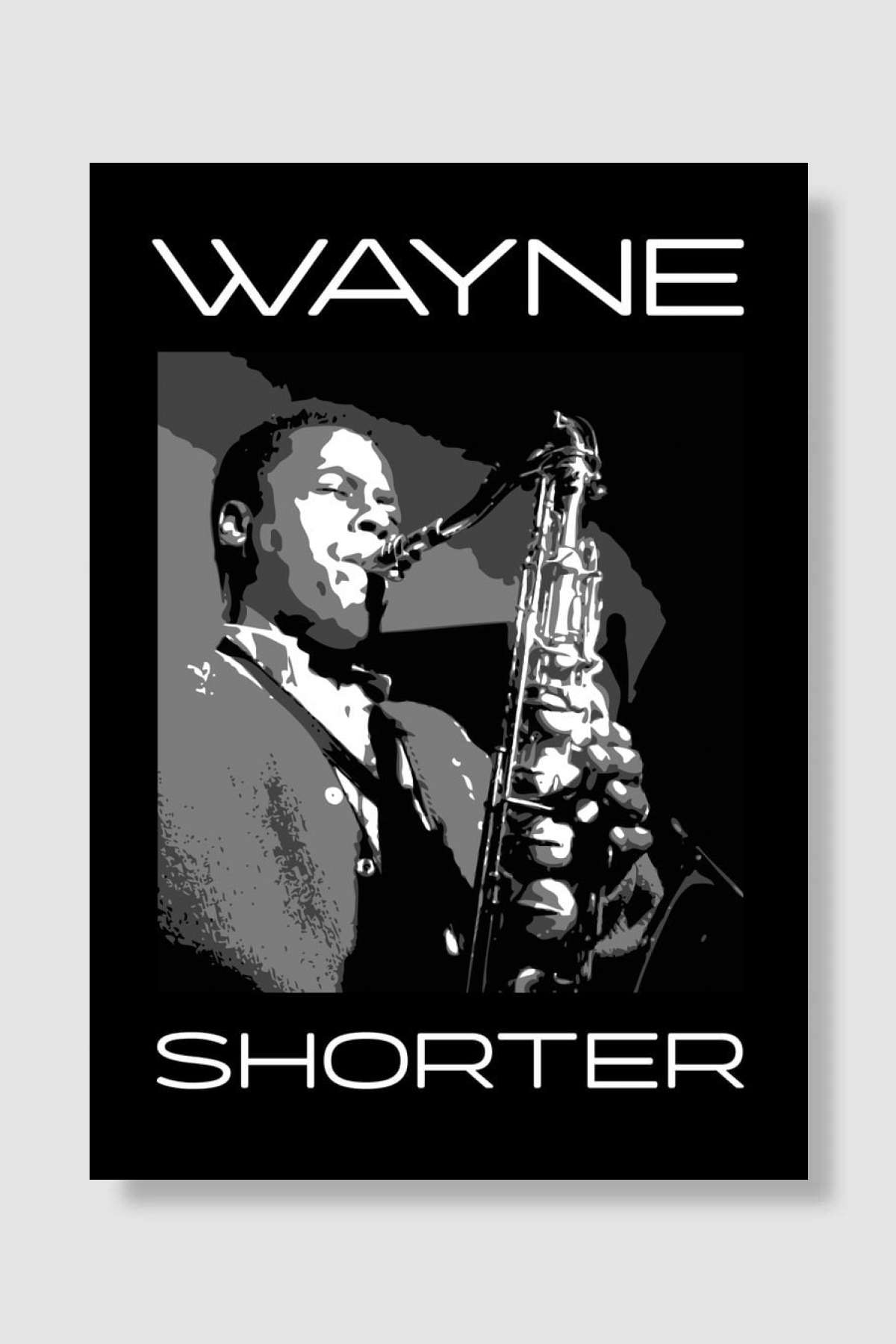 Tribute to Wayne Shorter Müzik Poster Çerçevesiz Yüksek Kalite Müzik Afiş Duvar Poster