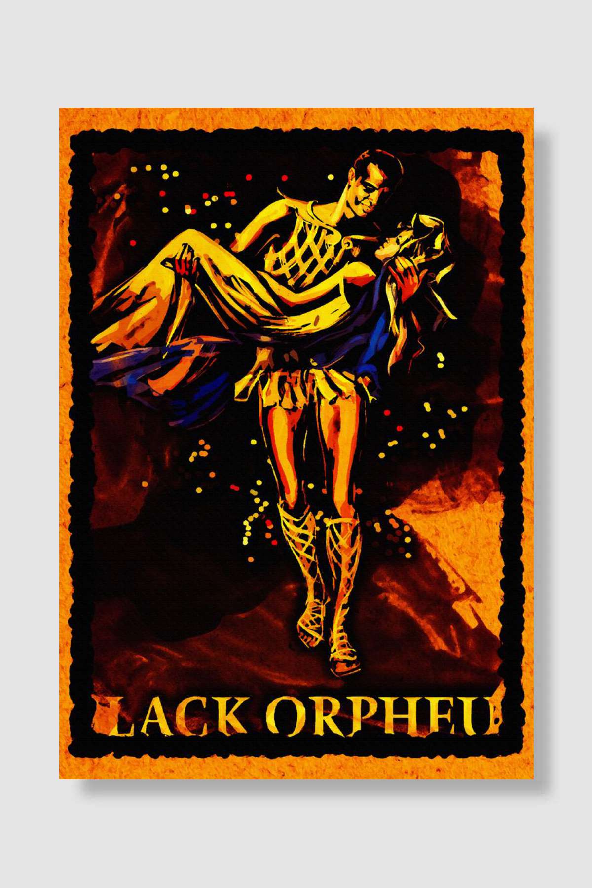 Black Orpheus 1 Müzik Poster Çerçevesiz Yüksek Kalite Müzik Afiş Duvar Poster