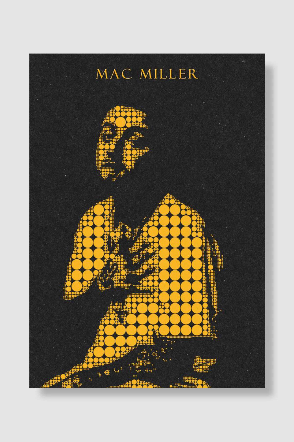 Mac Miller Müzik Poster Çerçevesiz Yüksek Kalite Müzik Afiş Duvar Poster - En İyi Fiyatlarla