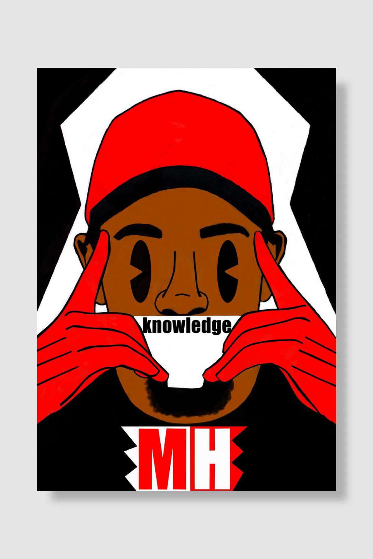 CandySoup Style Rapper Müzik Poster Çerçevesiz Yüksek Kalite Müzik Afiş Duvar Poster