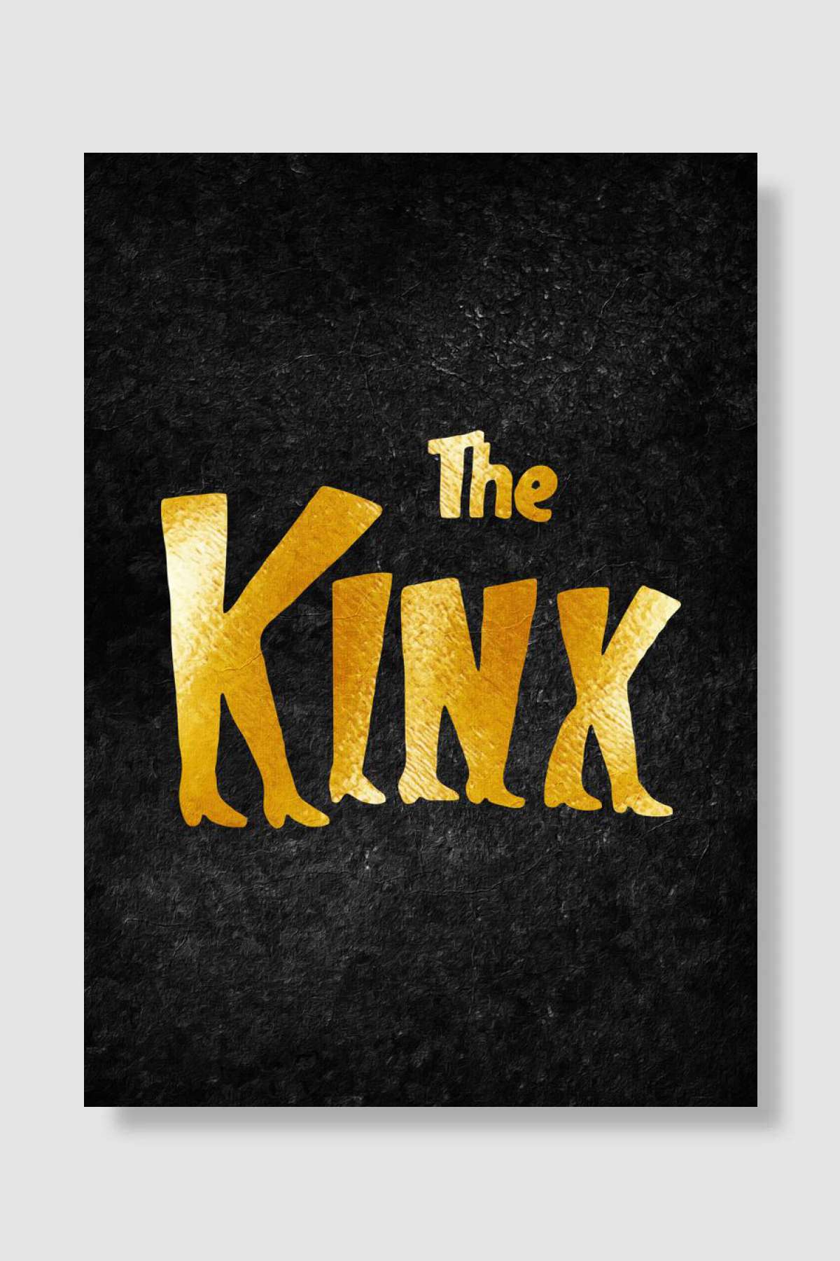 the kinx Müzik Poster Çerçevesiz Yüksek Kalite Müzik Afiş Duvar Poster