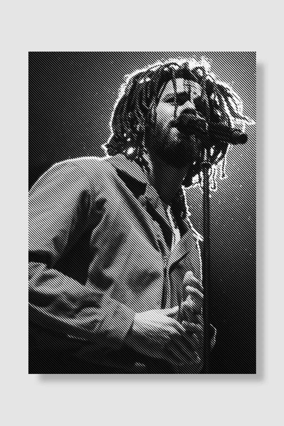 jcole Müzik Poster Çerçevesiz Yüksek Kalite Müzik Afiş Duvar Poster - En İyi Fiyatlarla