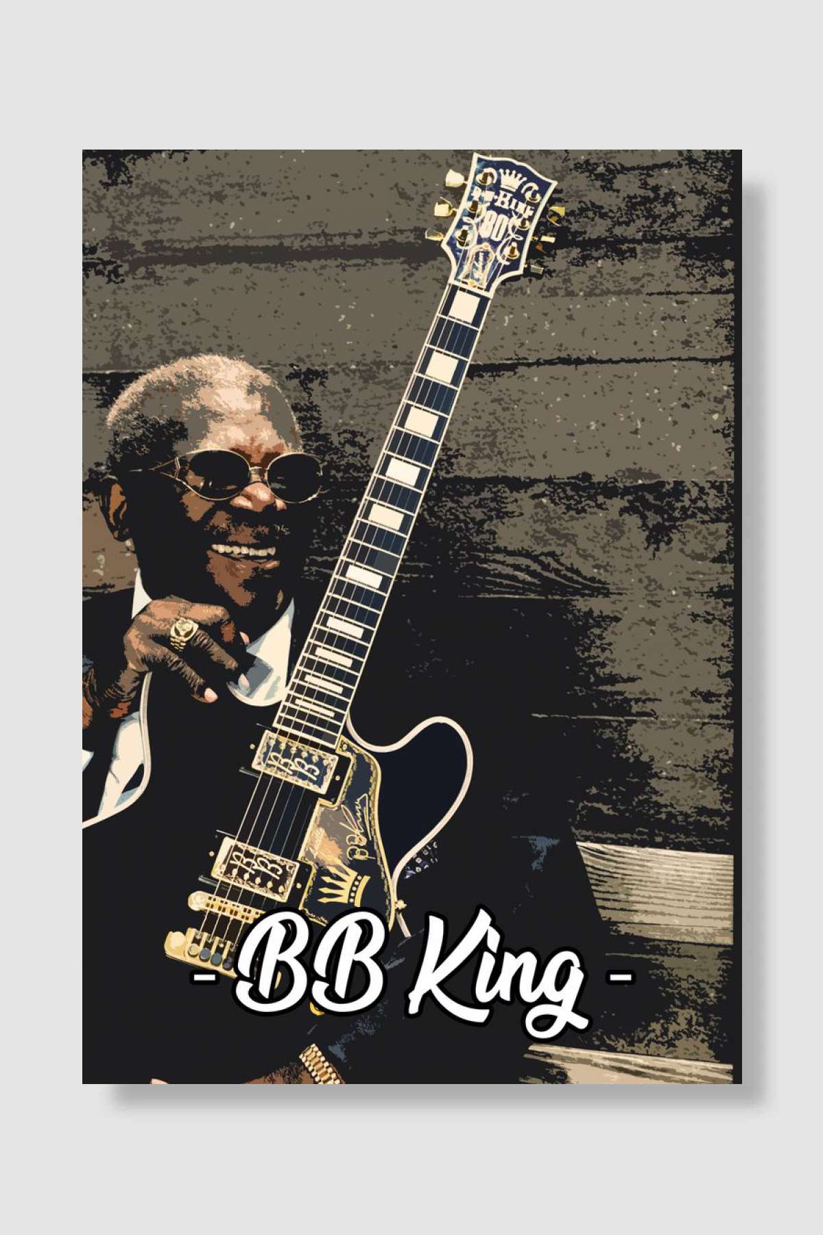 bb king quotes art Müzik Poster Çerçevesiz Yüksek Kalite Müzik Afiş Duvar Poster
