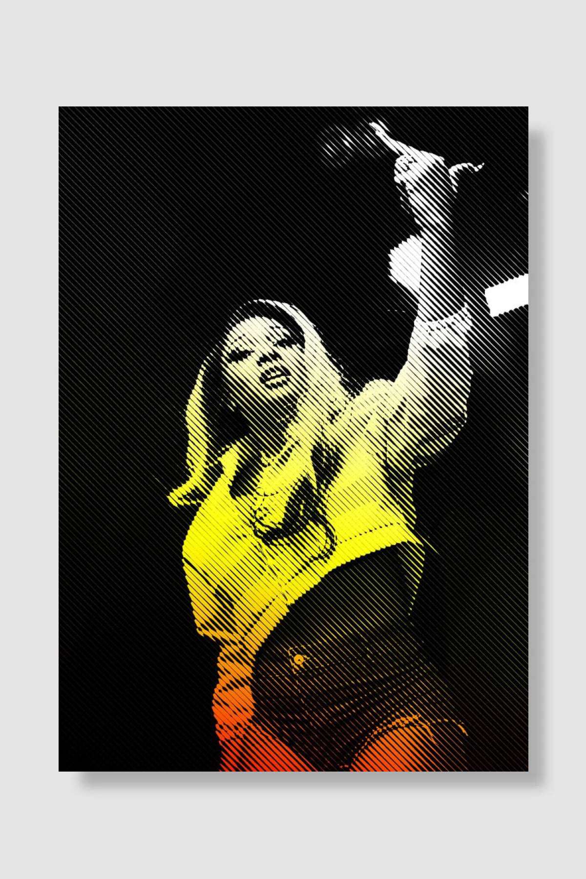 megan thee stallion Müzik Poster Çerçevesiz Yüksek Kalite Müzik Afiş Duvar Poster - En İyi Fiyatlarla