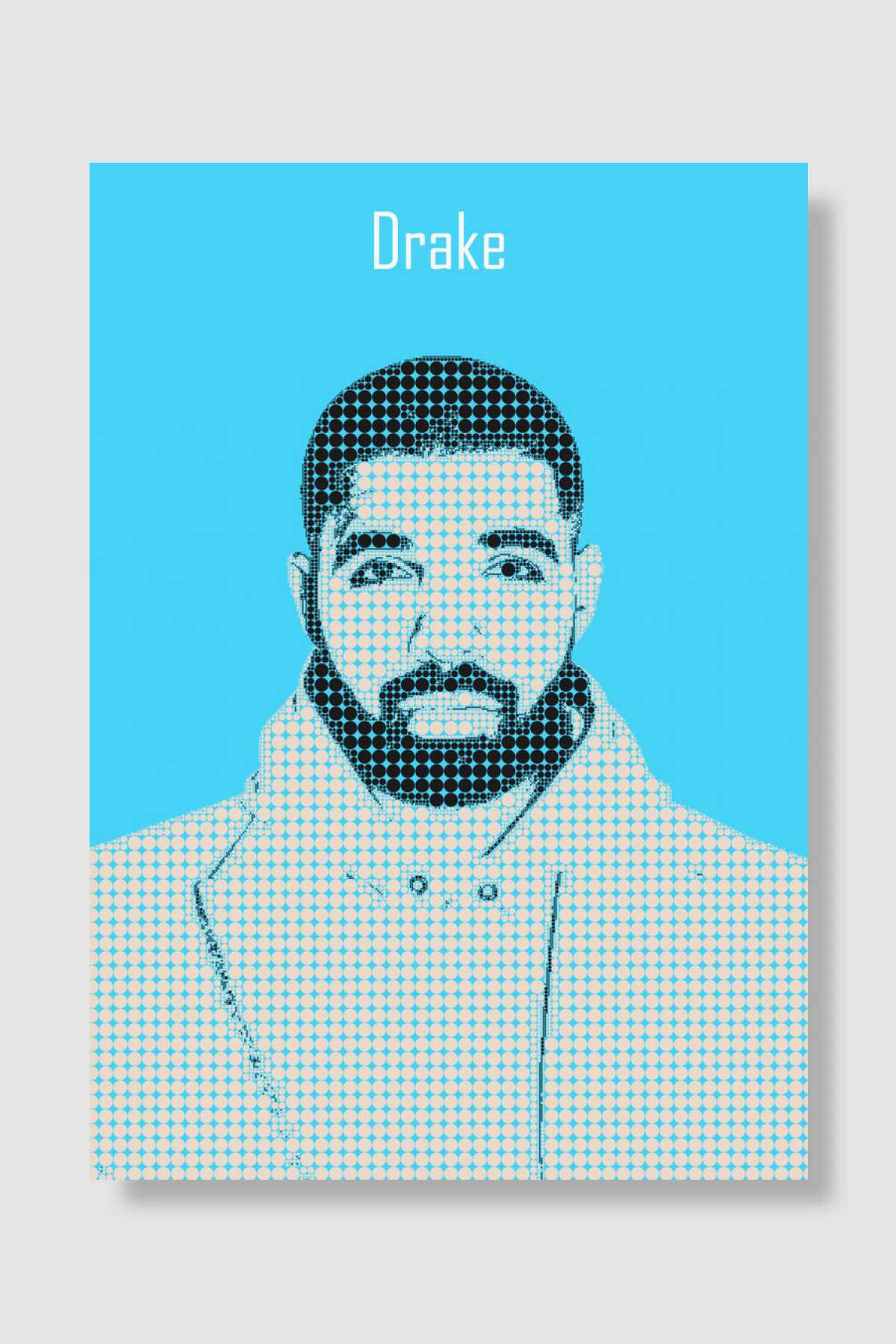 Drake Müzik Poster Çerçevesiz Yüksek Kalite Müzik Afiş Duvar Poster