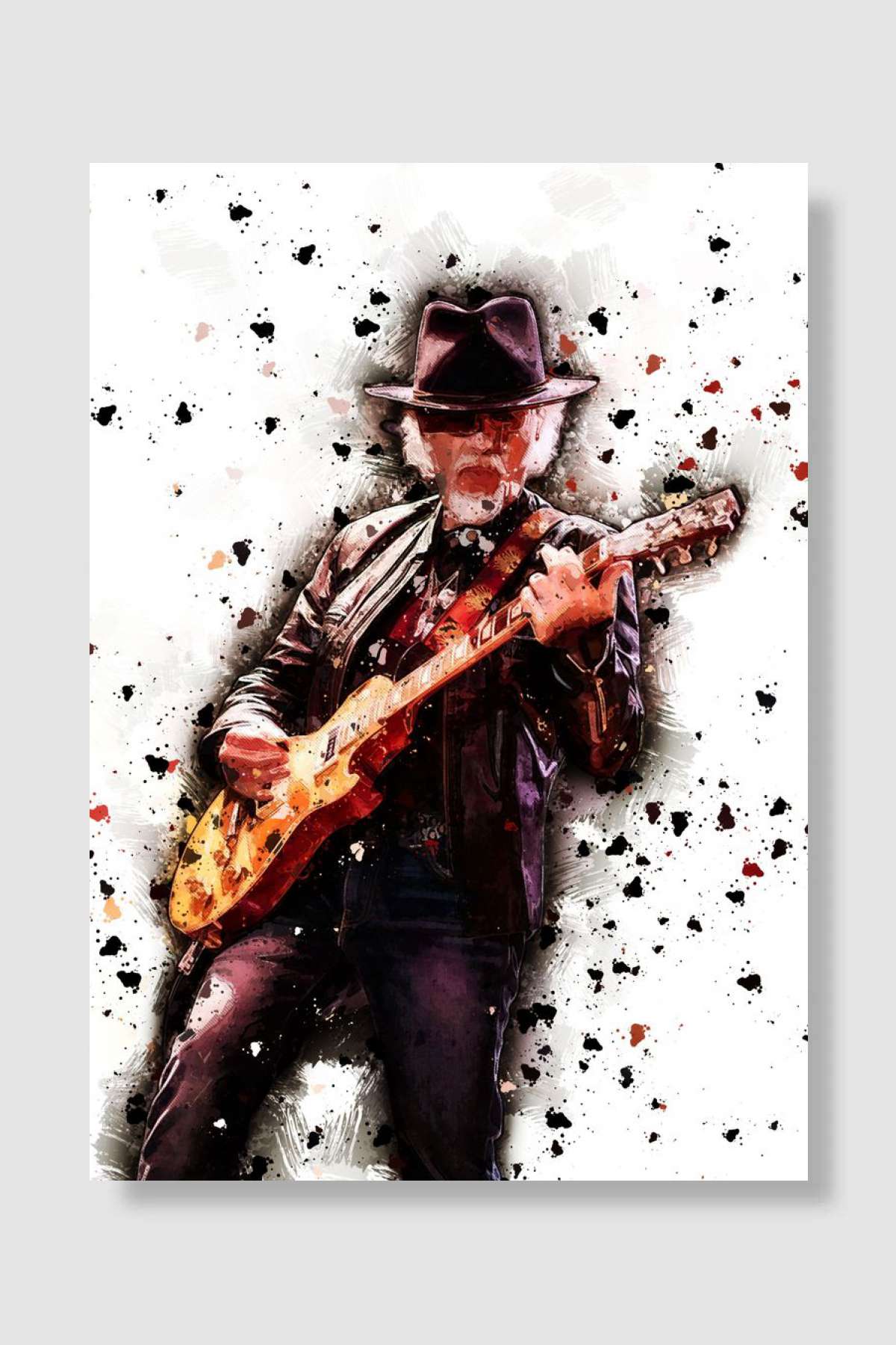 Brad Whitford Müzik Poster Çerçevesiz Yüksek Kalite Müzik Afiş Duvar Poster - En İyi Fiyatlarla