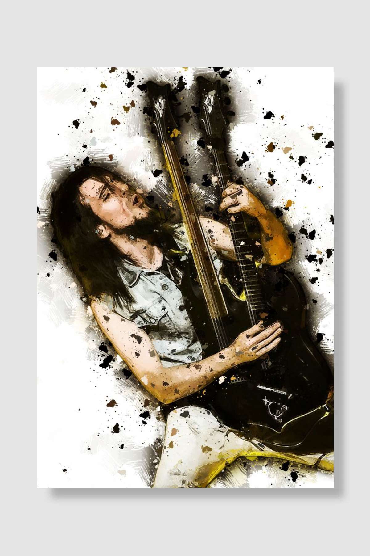 Ron Thal Müzik Poster Çerçevesiz Yüksek Kalite Müzik Afiş Duvar Poster