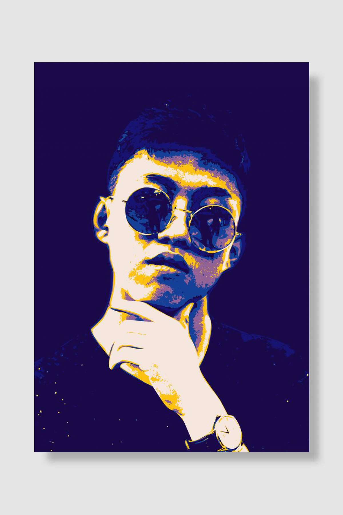 Rich Brian Popart 9 Müzik Poster Çerçevesiz Yüksek Kalite Müzik Afiş Duvar Poster