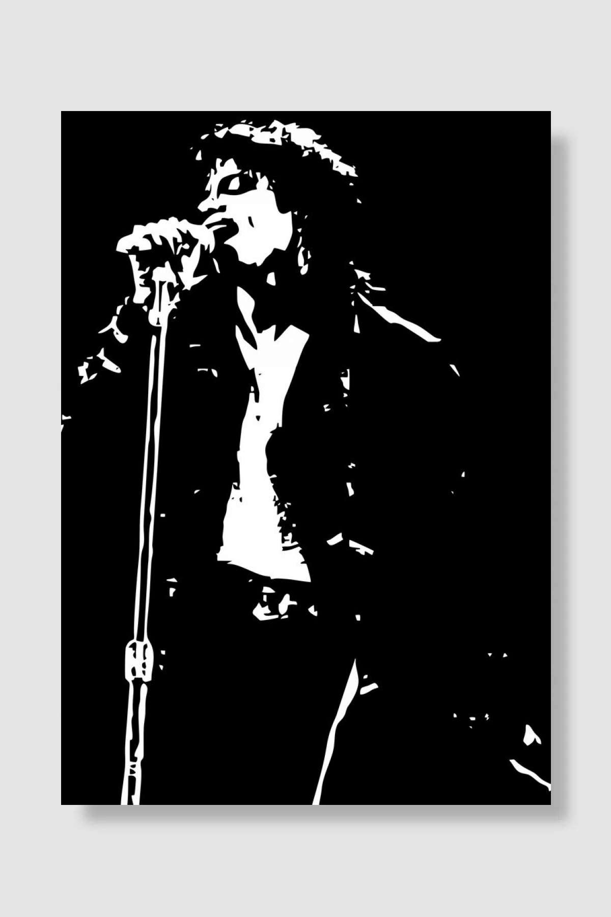 MJ Müzik Poster Çerçevesiz Yüksek Kalite Müzik Afiş Duvar Poster