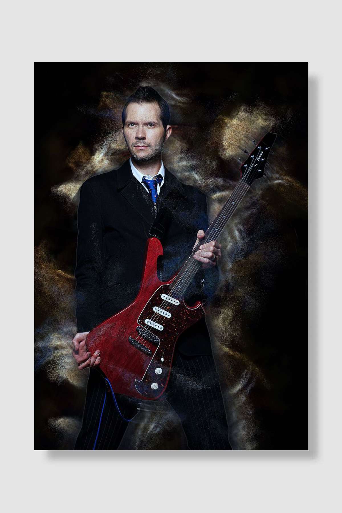Paul Gilbert Müzik Poster Çerçevesiz Yüksek Kalite Müzik Afiş Duvar Poster - En İyi Fiyatlarla