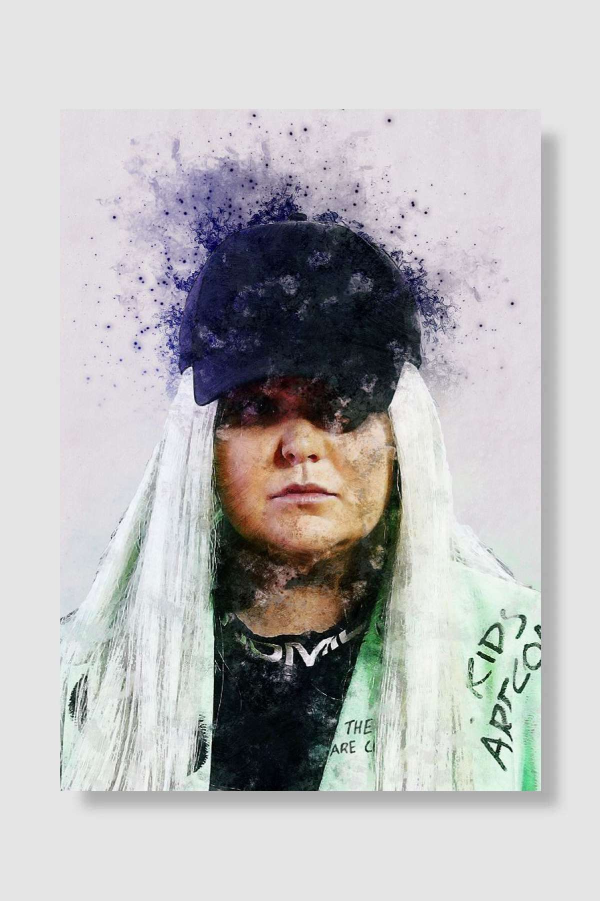 Tones and I Müzik Poster Çerçevesiz Yüksek Kalite Müzik Afiş Duvar Poster