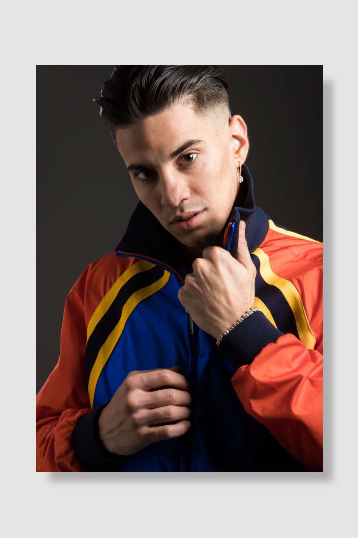 Tedua Italian rapper Müzik Poster Çerçevesiz Yüksek Kalite Müzik Afiş Duvar Poster