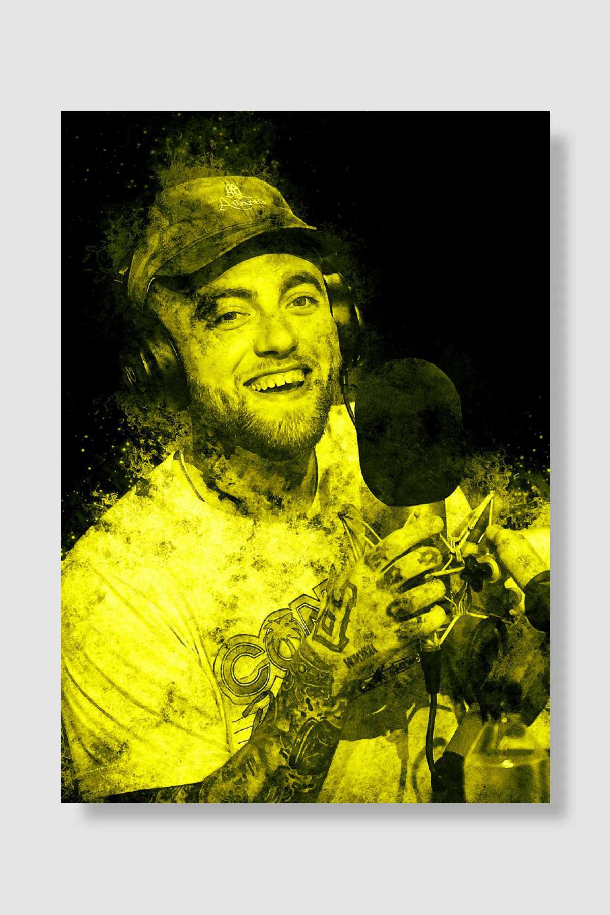 Mac Miller Müzik Poster Çerçevesiz Yüksek Kalite Müzik Afiş Duvar Poster