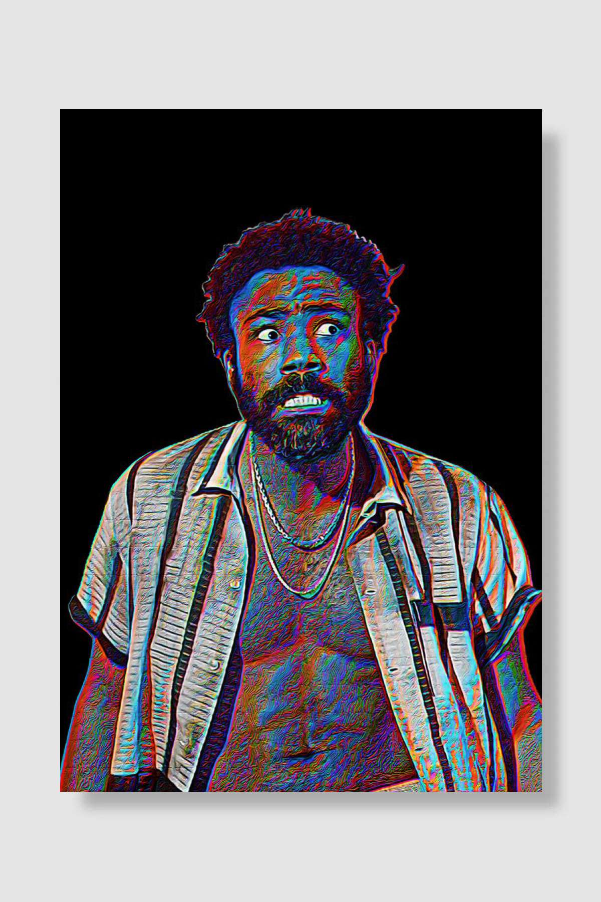 Childish Gambino Müzik Poster Çerçevesiz Yüksek Kalite Müzik Afiş Duvar Poster