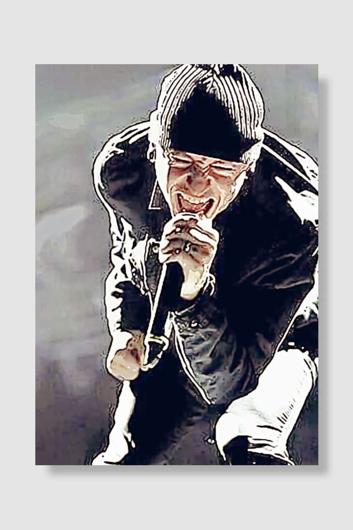 Linkin Park 7 Müzik Poster Çerçevesiz Yüksek Kalite Müzik Afiş Duvar Poster
