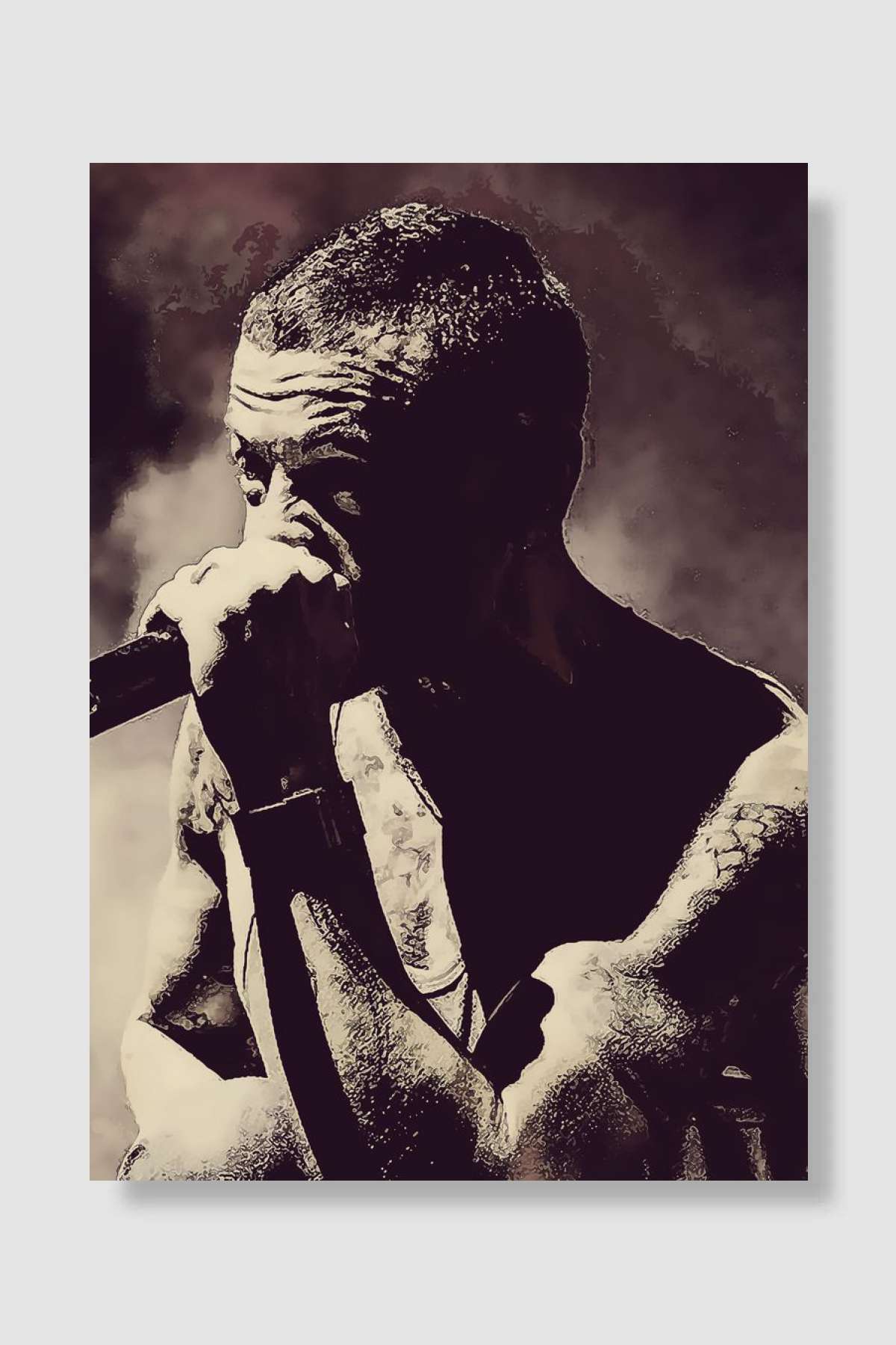 LinkinPark 37 Müzik Poster Çerçevesiz Yüksek Kalite Müzik Afiş Duvar Poster