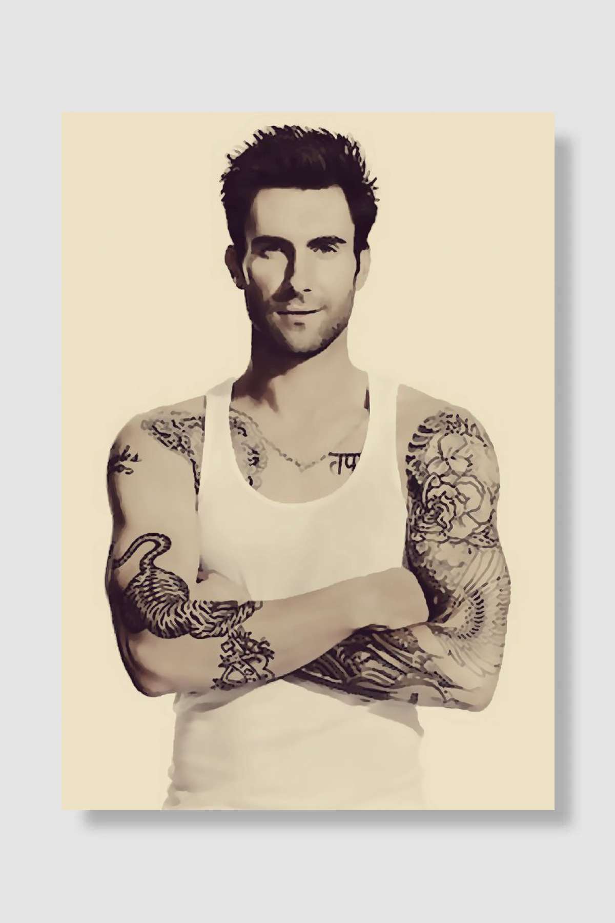 Maroon 5 39 Müzik Poster Çerçevesiz Yüksek Kalite Müzik Afiş Duvar Poster - En İyi Fiyatlarla