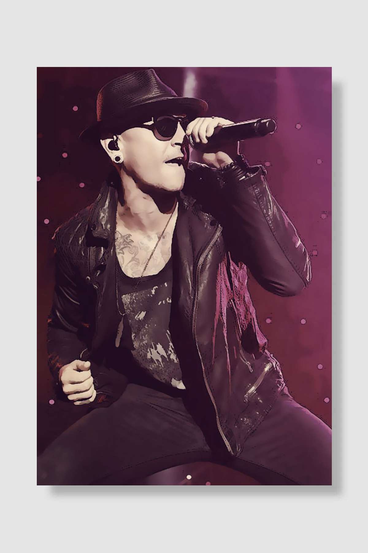 Linkin Park 355 Müzik Poster Çerçevesiz Yüksek Kalite Müzik Afiş Duvar Poster