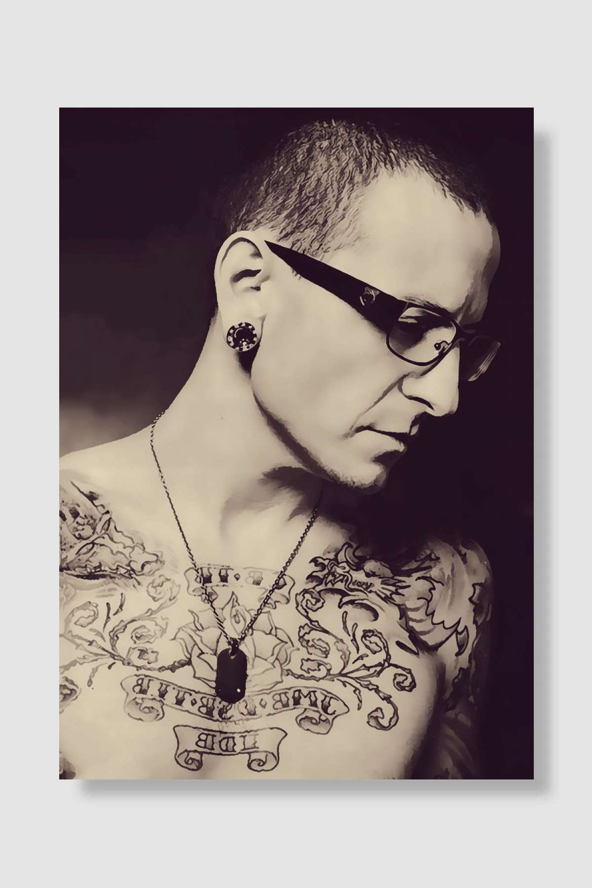 Linkin Park 470 Müzik Poster Çerçevesiz Yüksek Kalite Müzik Afiş Duvar Poster