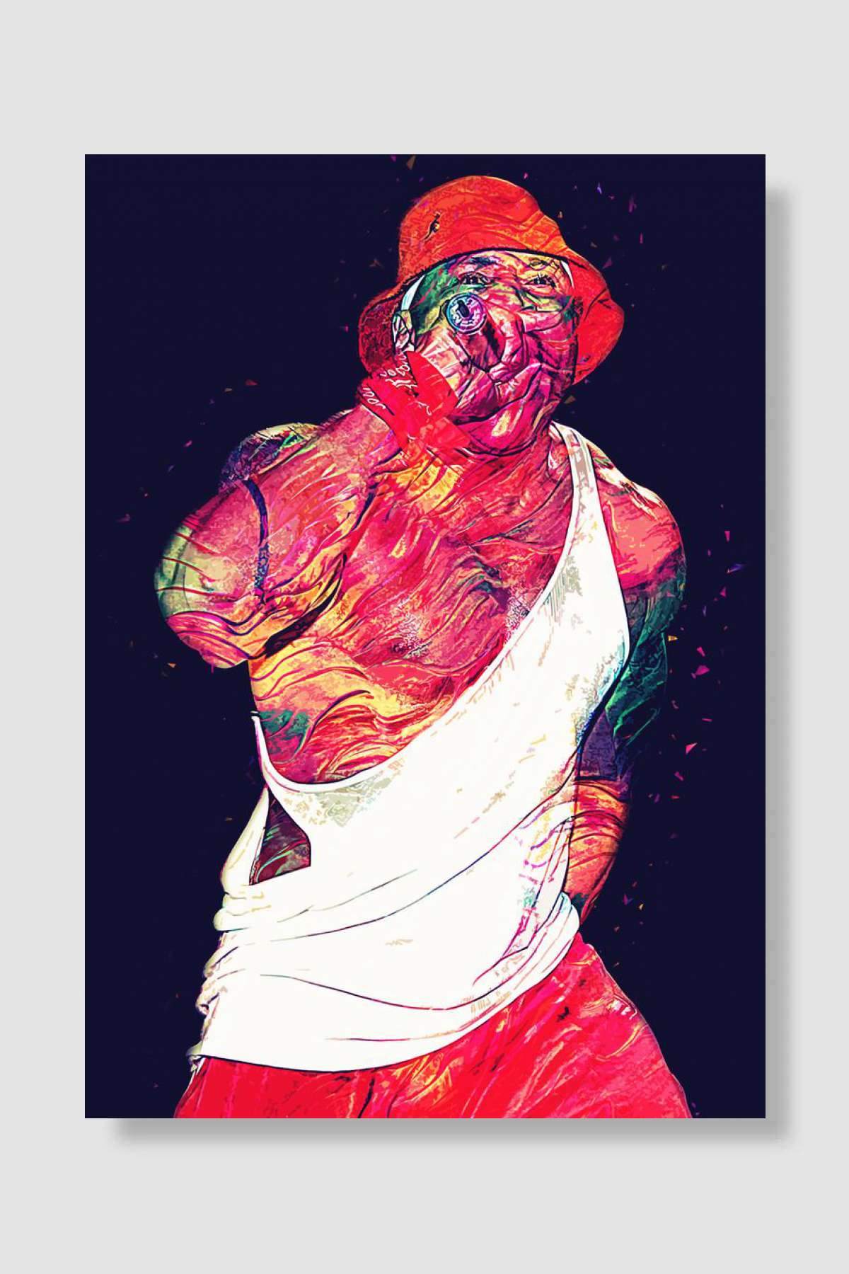 LL Cool J Müzik Poster Çerçevesiz Yüksek Kalite Müzik Afiş Duvar Poster