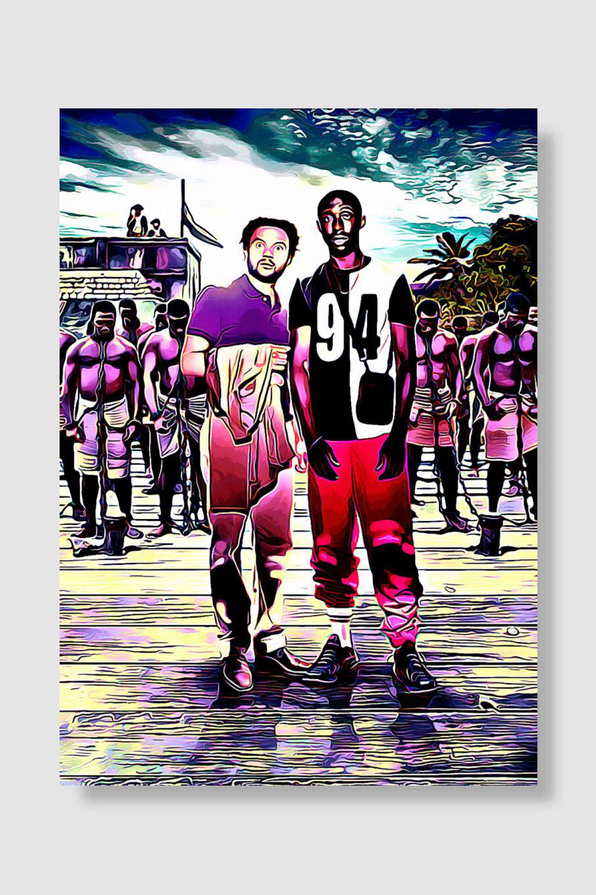 Case Dpart Müzik Poster Çerçevesiz Yüksek Kalite Müzik Afiş Duvar Poster