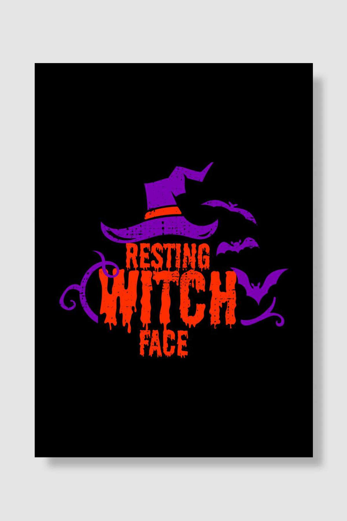 Resting Witch Face Funny Müzik Poster Çerçevesiz Yüksek Kalite Müzik Afiş Duvar Poster - En İyi Fiyatlarla