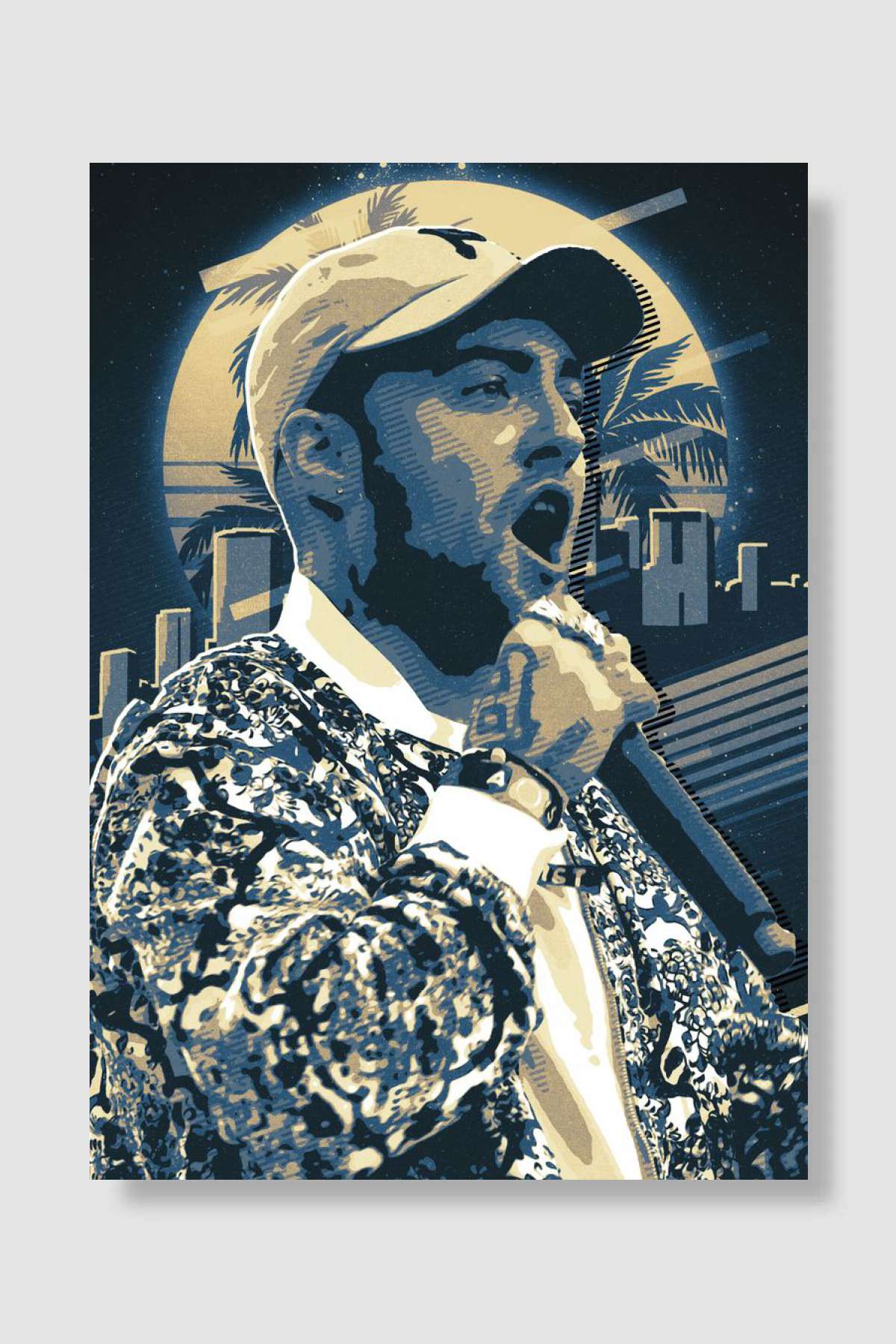 Mac Miller Müzik Poster Çerçevesiz Yüksek Kalite Müzik Afiş Duvar Poster