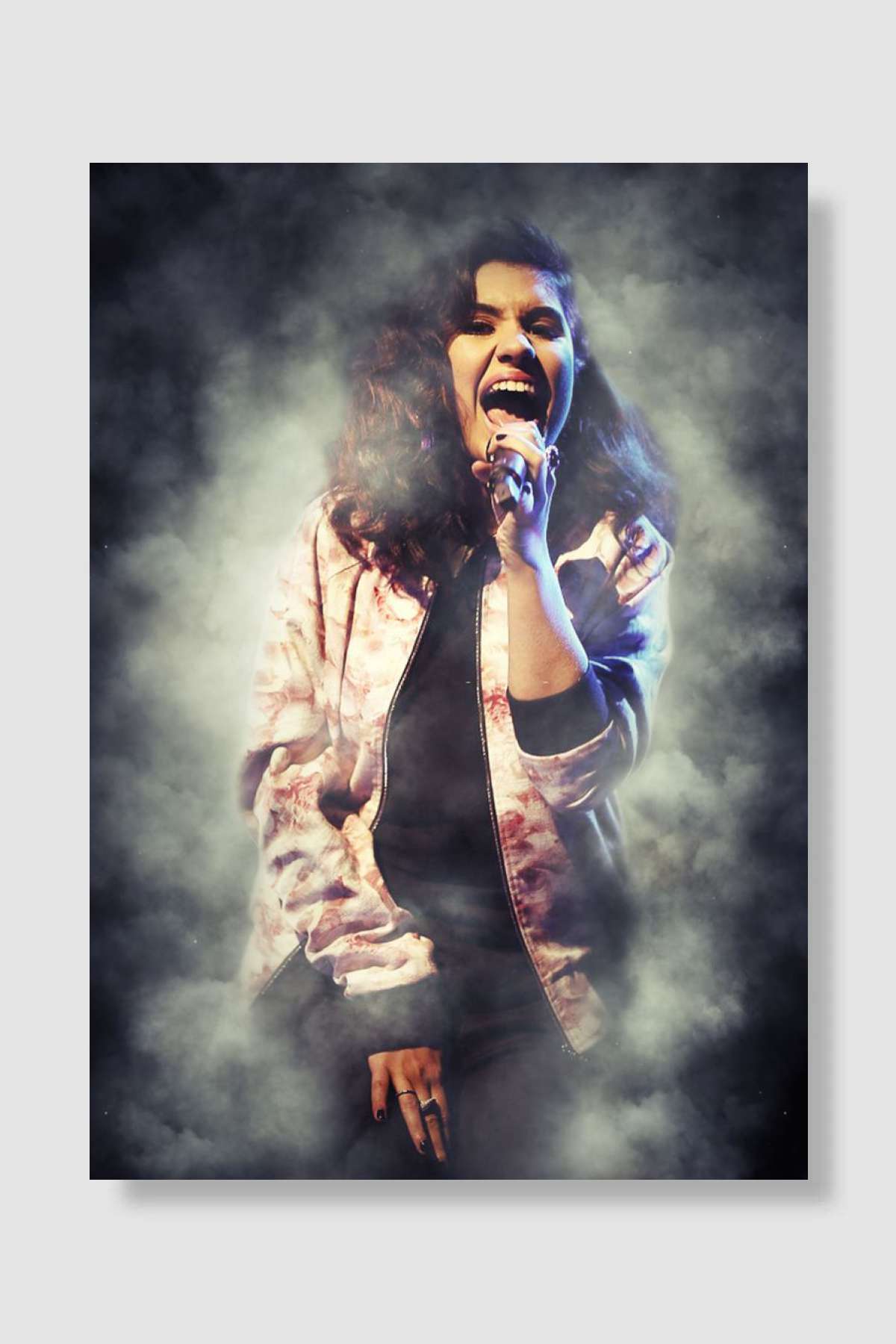 Alessia Cara Müzik Poster Çerçevesiz Yüksek Kalite Müzik Afiş Duvar Poster