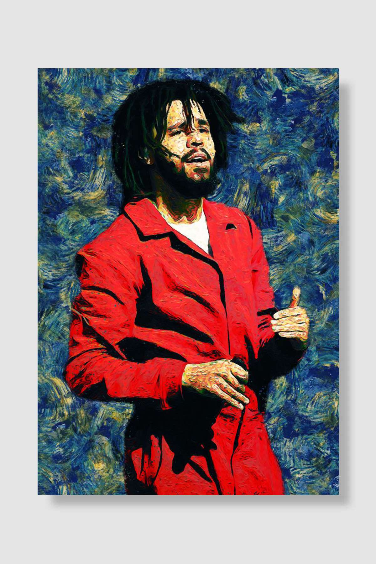 J Cole Müzik Poster Çerçevesiz Yüksek Kalite Müzik Afiş Duvar Poster