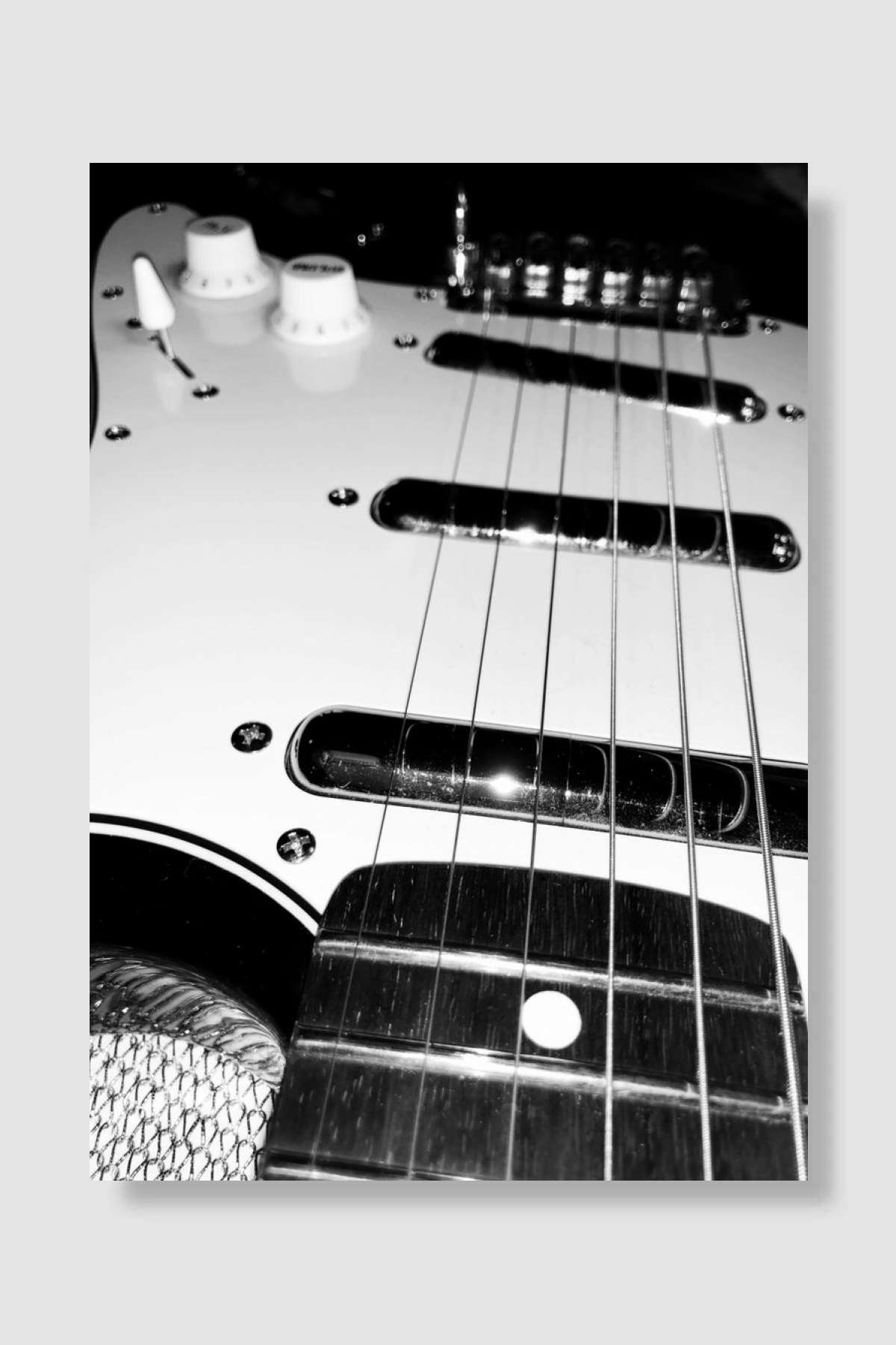 Danelectro 84 Strat Müzik Poster Çerçevesiz Yüksek Kalite Müzik Afiş Duvar Poster