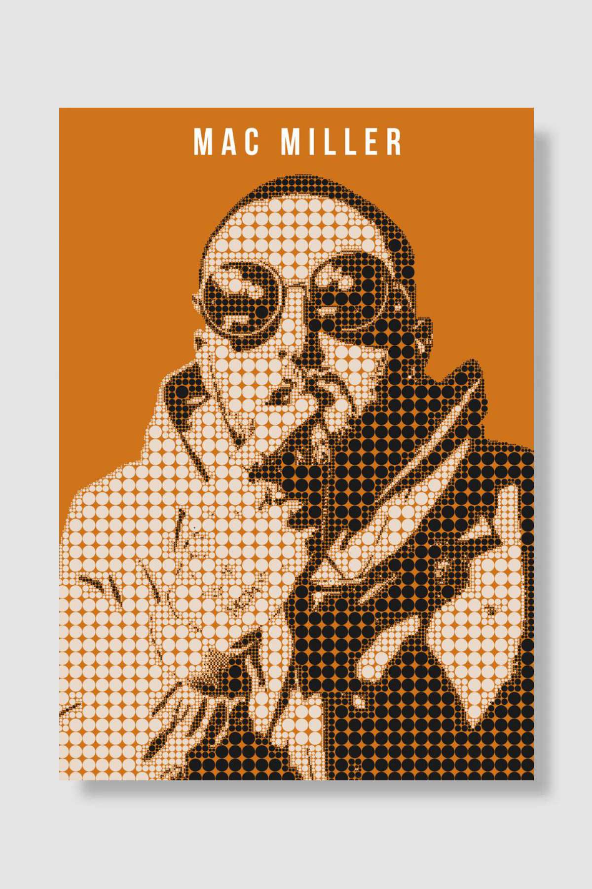 Mac Miller Müzik Poster Çerçevesiz Yüksek Kalite Müzik Afiş Duvar Poster