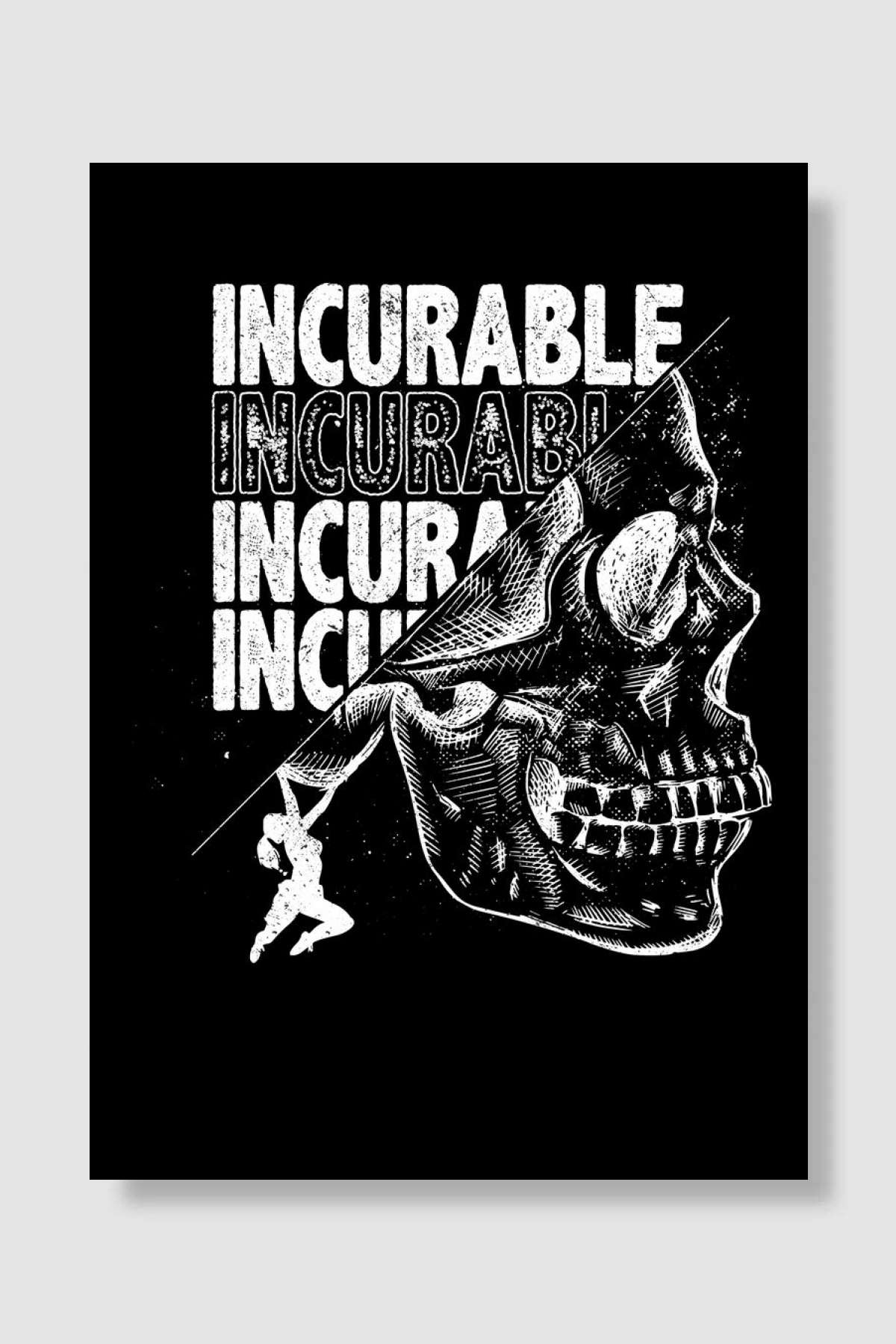 Incurable Bouldering Müzik Poster Çerçevesiz Yüksek Kalite Müzik Afiş Duvar Poster