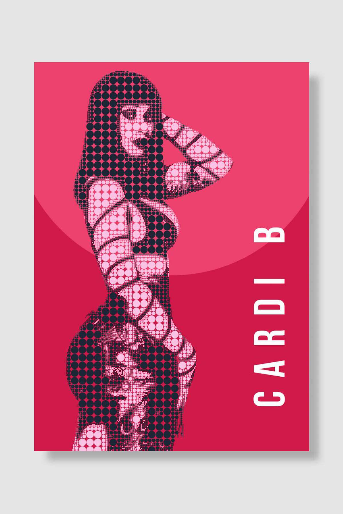cardi b Müzik Poster Çerçevesiz Yüksek Kalite Müzik Afiş Duvar Poster