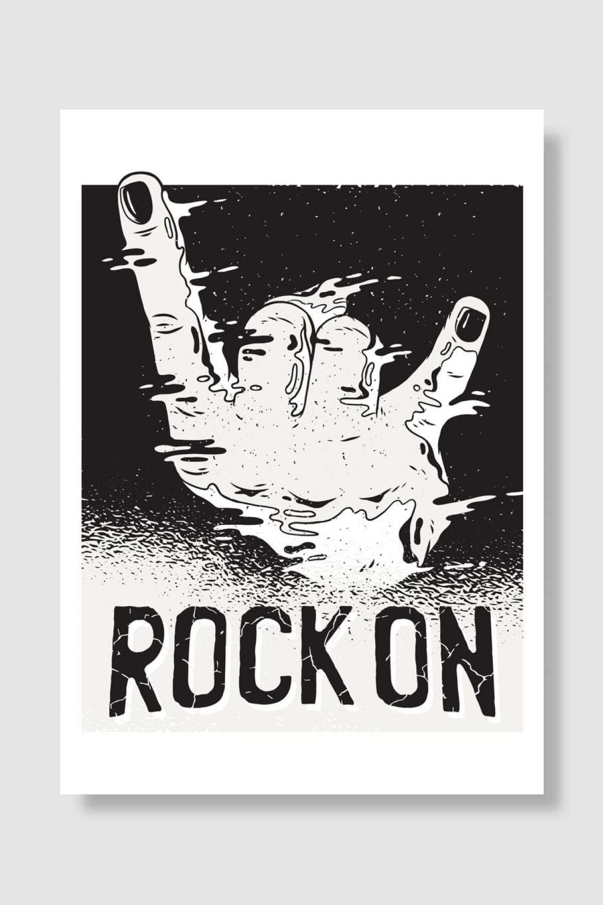 Hard rock gift Müzik Poster Çerçevesiz Yüksek Kalite Müzik Afiş Duvar Poster