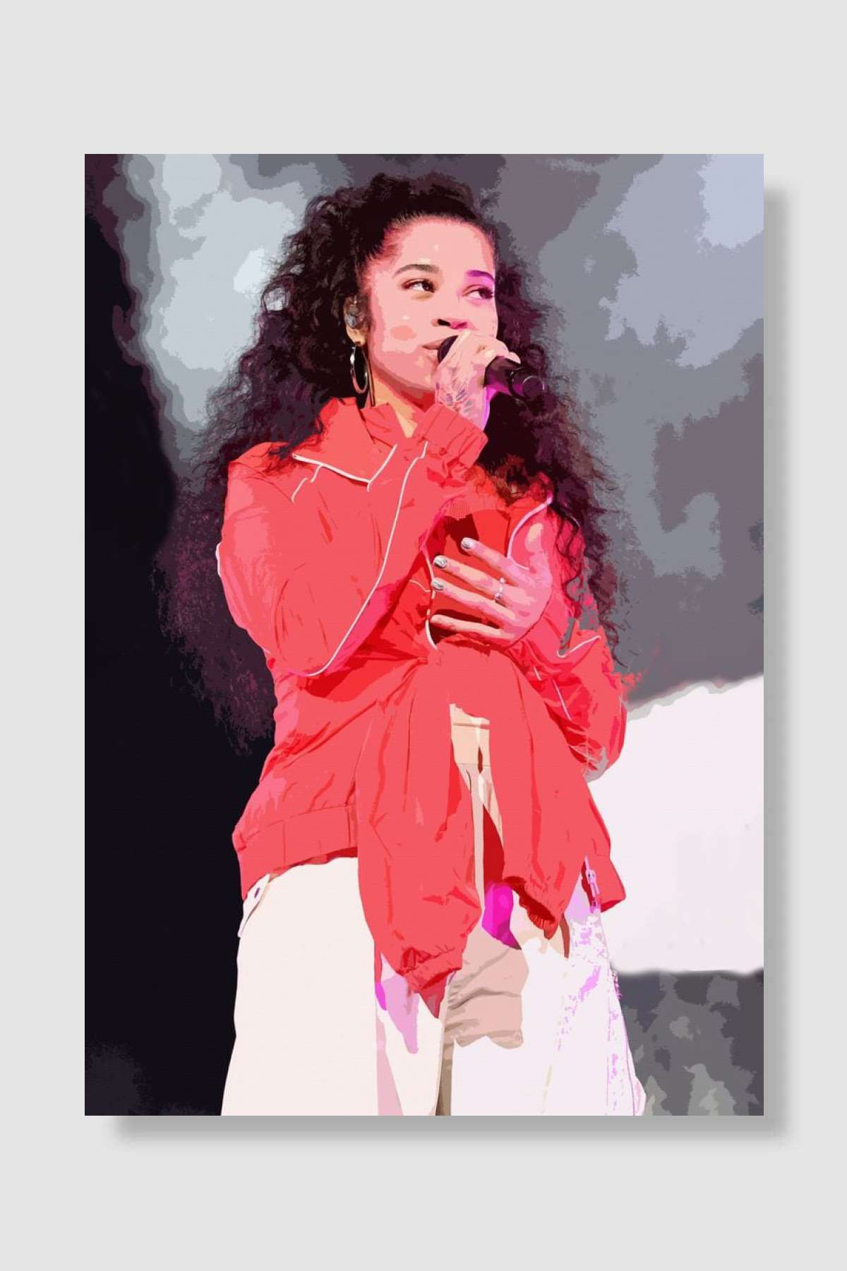 HER Müzik Poster Çerçevesiz Yüksek Kalite Müzik Afiş Duvar Poster