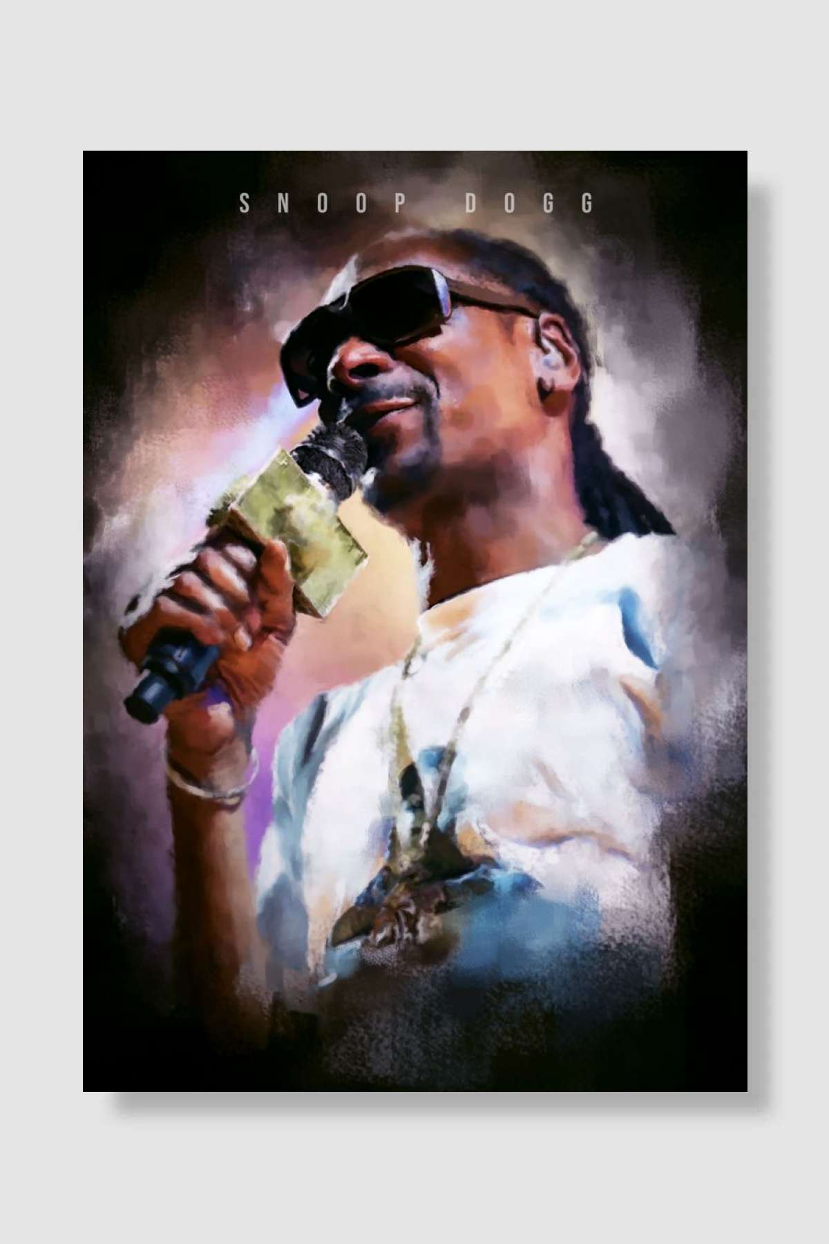 Snoop Dogg Müzik Poster Çerçevesiz Yüksek Kalite Müzik Afiş Duvar Poster