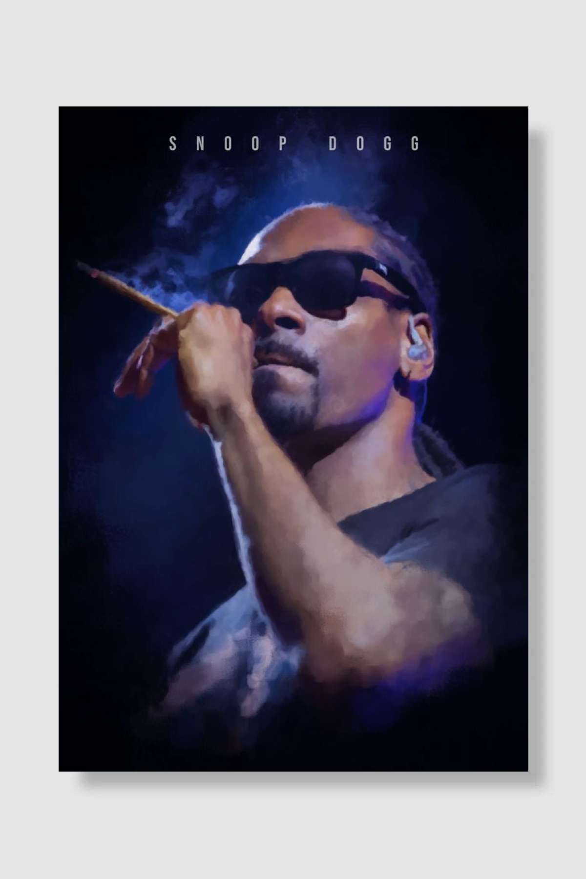 Snoop Dogg Müzik Poster Çerçevesiz Yüksek Kalite Müzik Afiş Duvar Poster