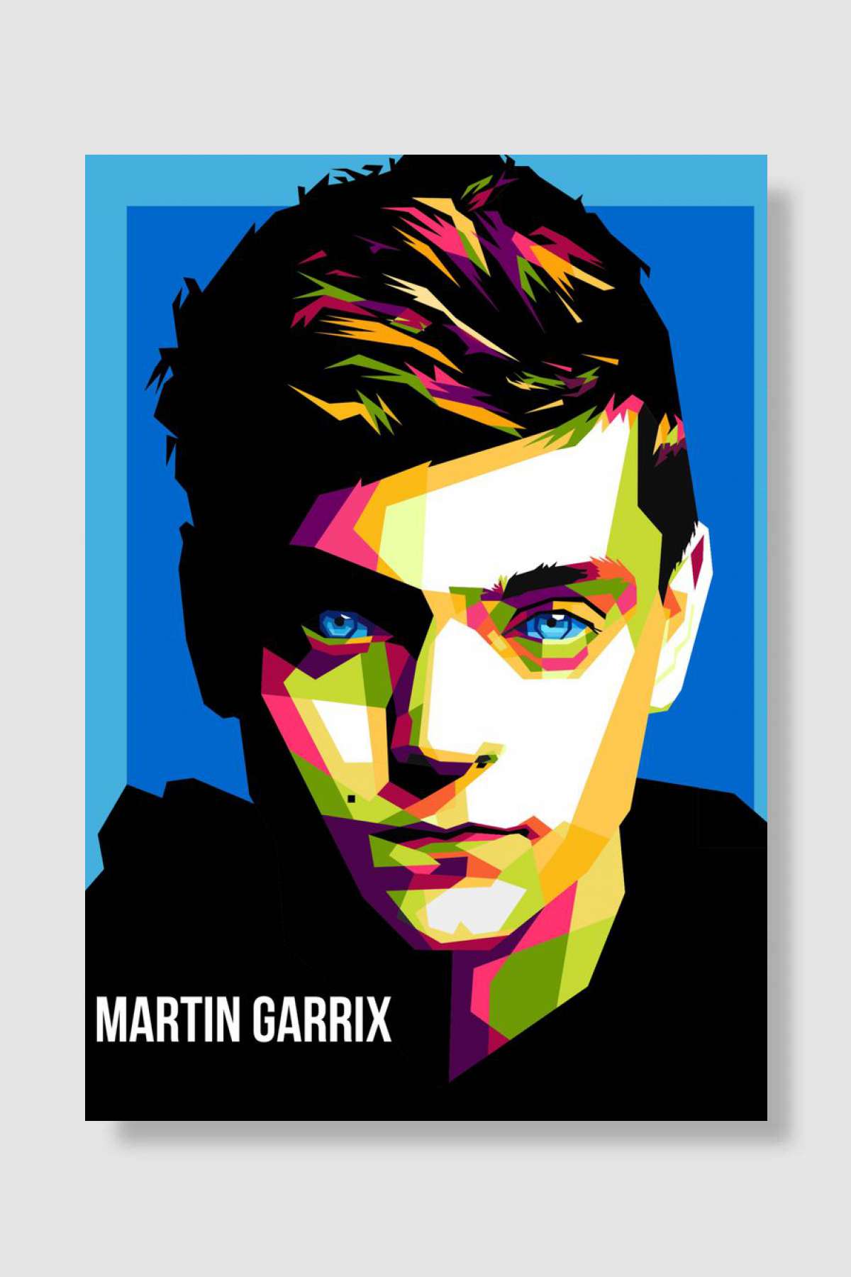 Martin Garrix Müzik Poster Çerçevesiz Yüksek Kalite Müzik Afiş Duvar Poster