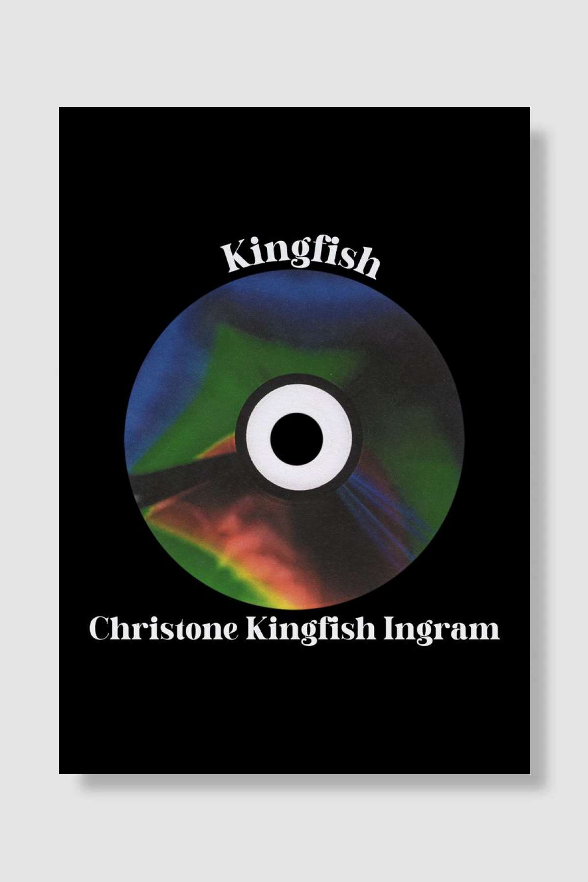 Kingfish Müzik Poster Çerçevesiz Yüksek Kalite Müzik Afiş Duvar Poster