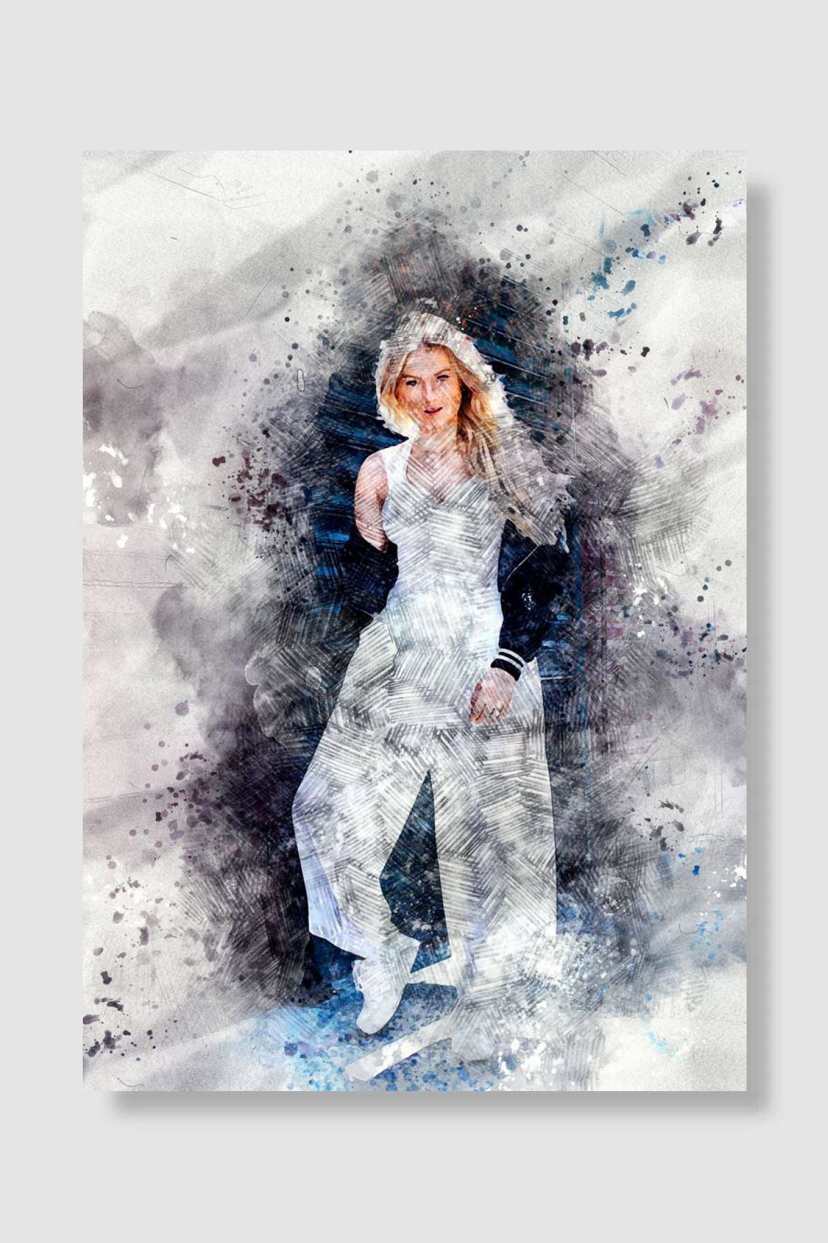 Astrid Smeplass 6 Müzik Poster Çerçevesiz Yüksek Kalite Müzik Afiş Duvar Poster