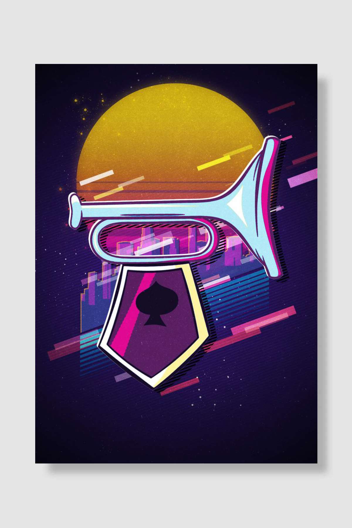 Hobbies Müzik Poster Çerçevesiz Yüksek Kalite Müzik Afiş Duvar Poster