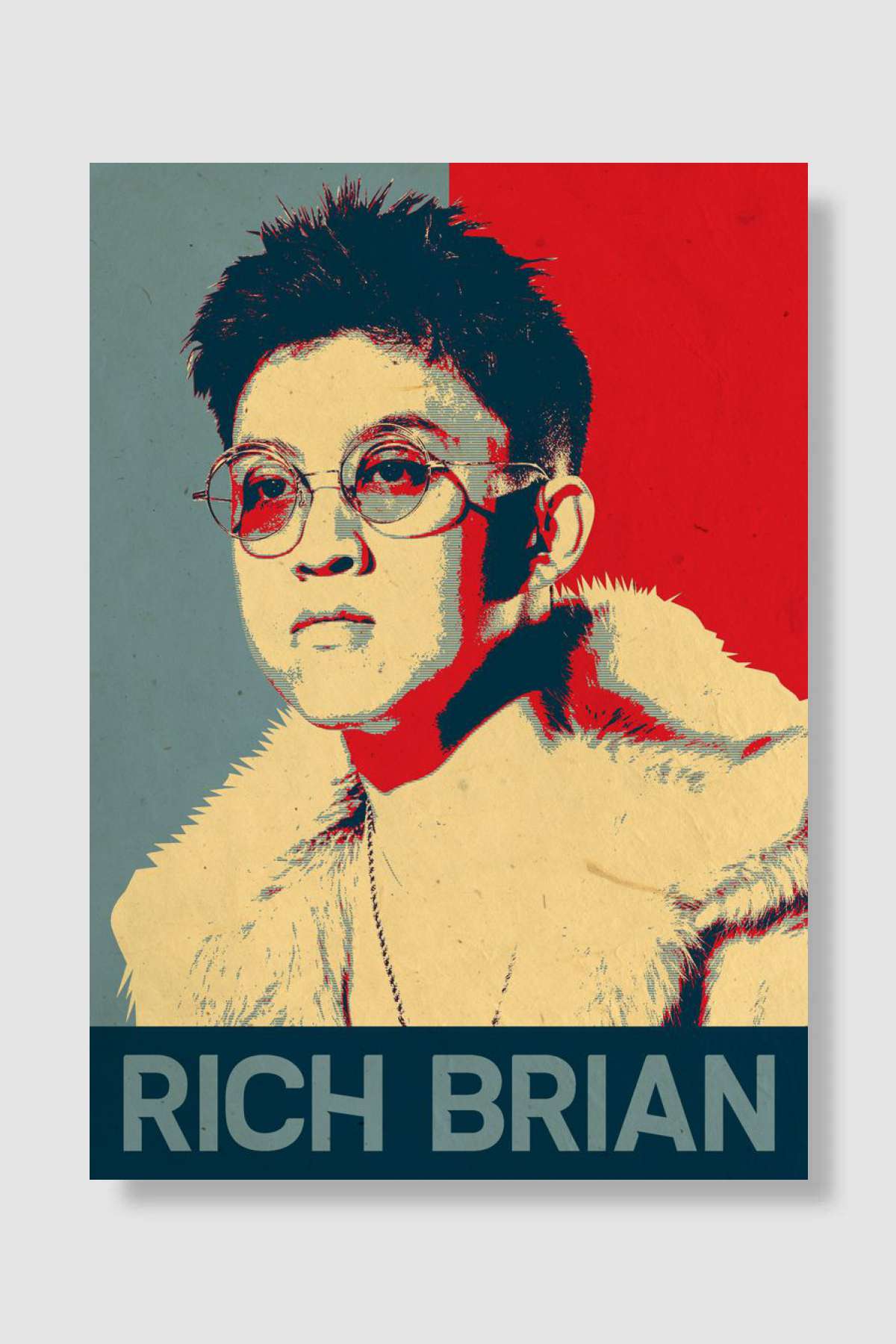 Rich Brian Müzik Poster Çerçevesiz Yüksek Kalite Müzik Afiş Duvar Poster - En İyi Fiyatlarla