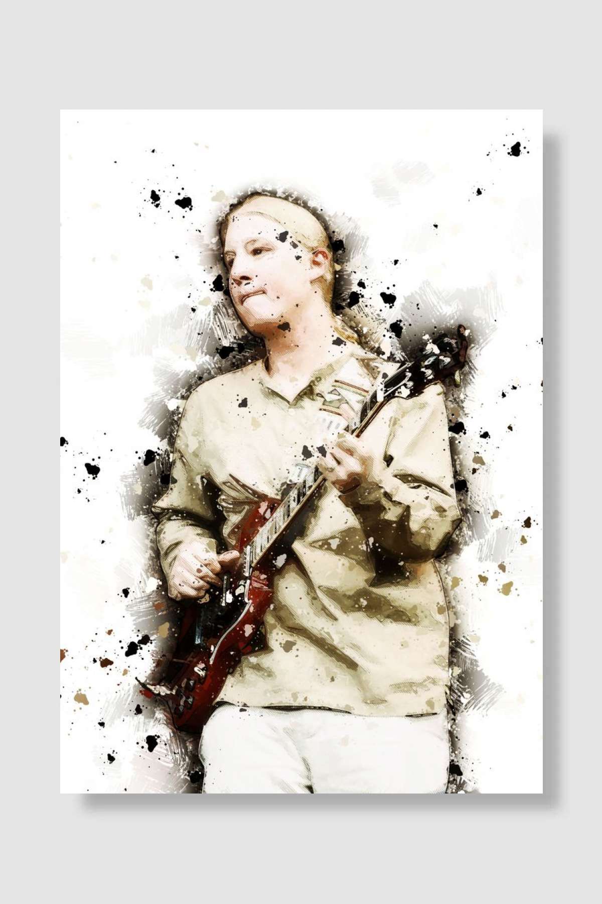 Derek Trucks Müzik Poster Çerçevesiz Yüksek Kalite Müzik Afiş Duvar Poster