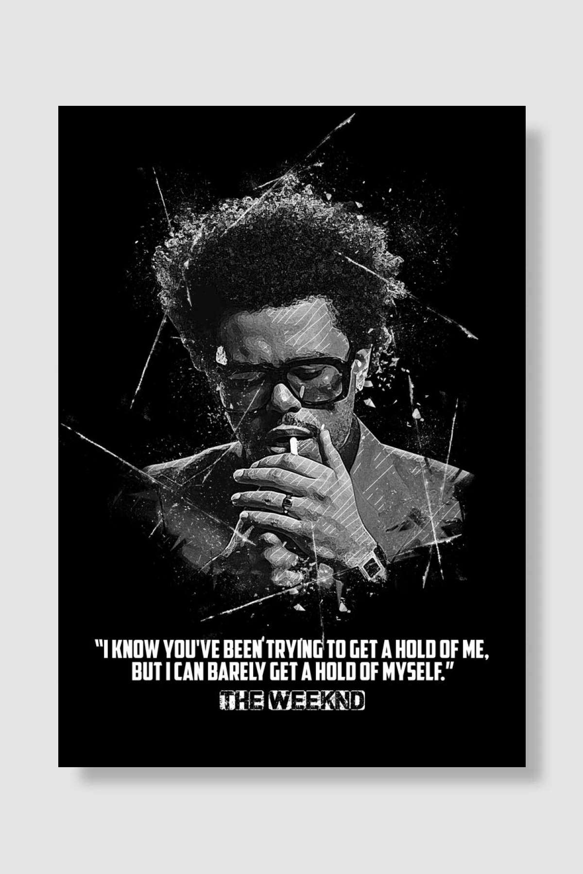 The Weeknd Müzik Poster Çerçevesiz Yüksek Kalite Müzik Afiş Duvar Poster